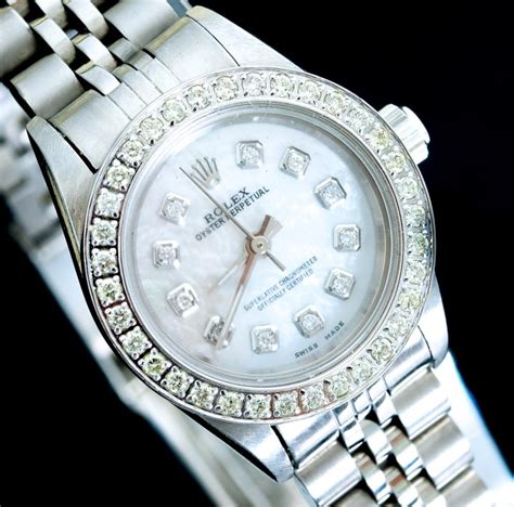 rolex oyster perpetual diamond dial price